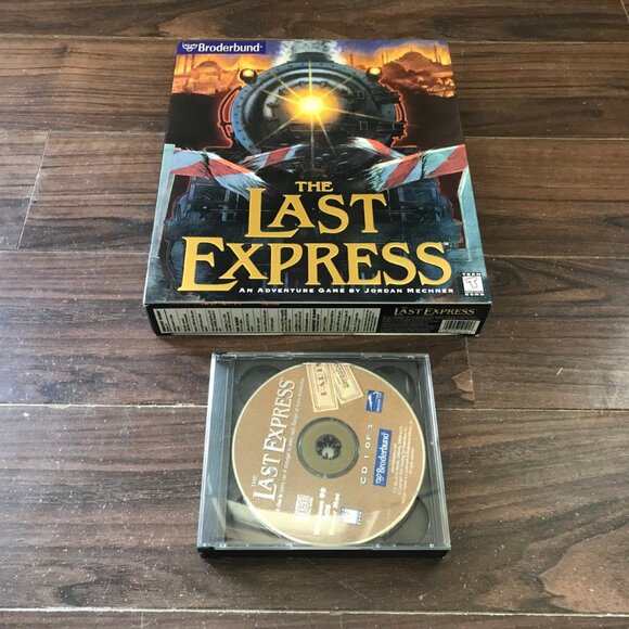 The Last Express Big Box *MISSING MANUAL* Broderbund CD ROM Windows 95 Retro 90s - Picture 8 of 16